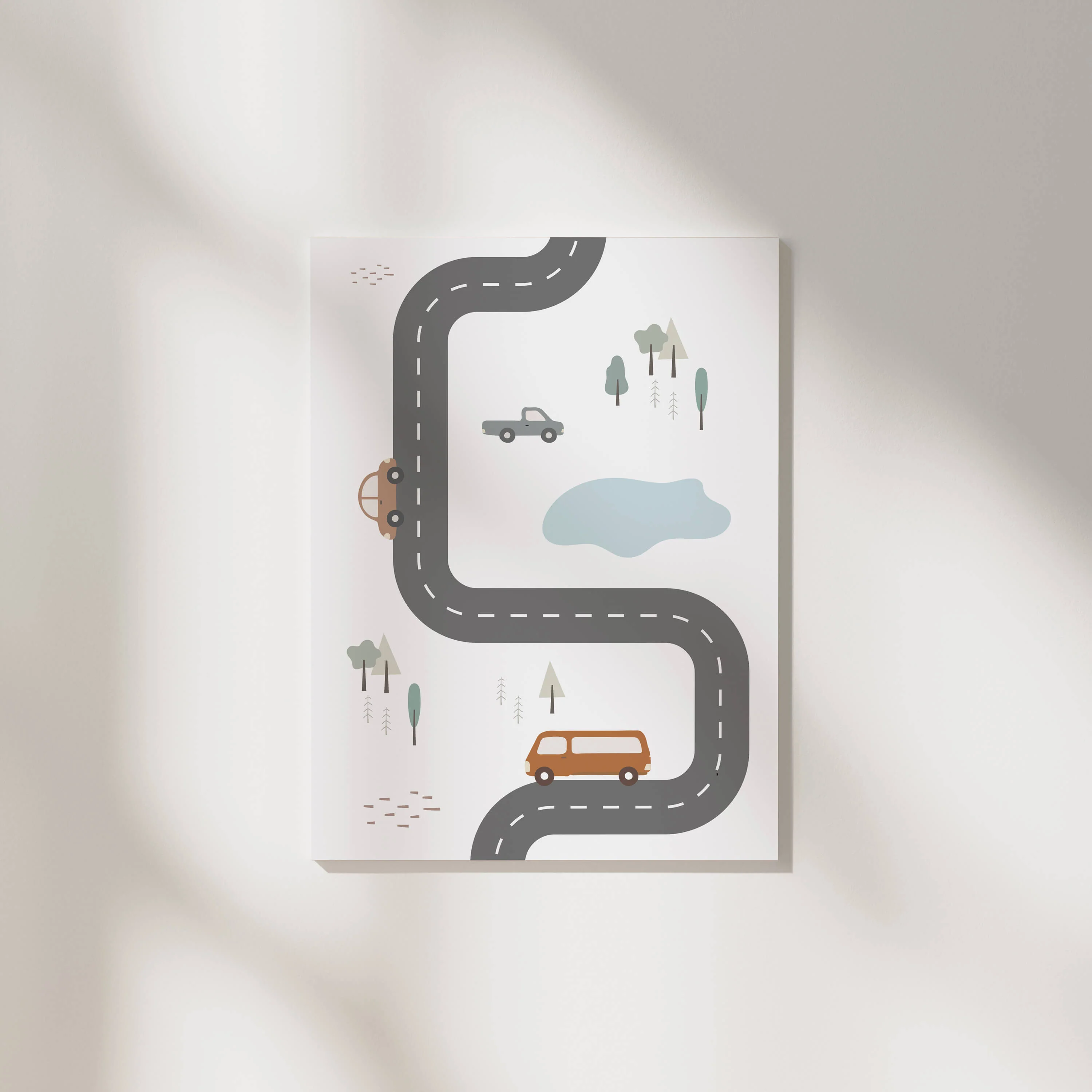 תמונות לחדרי ילדים - Road Trip - Image 4